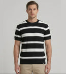 TSHIRT TRICOT LISTRADA