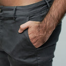 CALÇA SARJA CORTE ALFAIATARIA